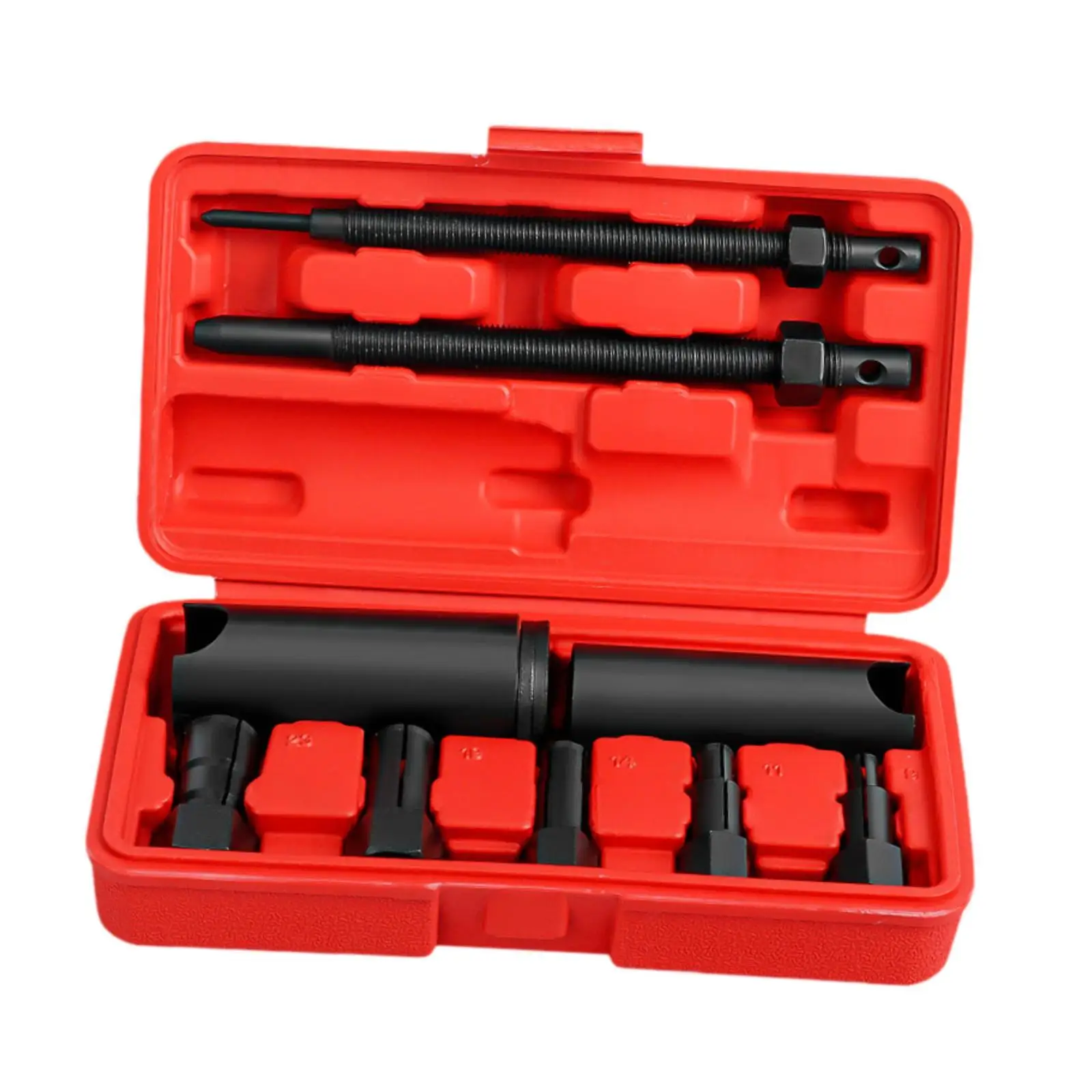 

11x Inner Tie Rod Tool Set with Tie Rod Puller Tool Bearing Disassembly Puller Threaded Puller Inner Bearing Puller Tool Set Kit