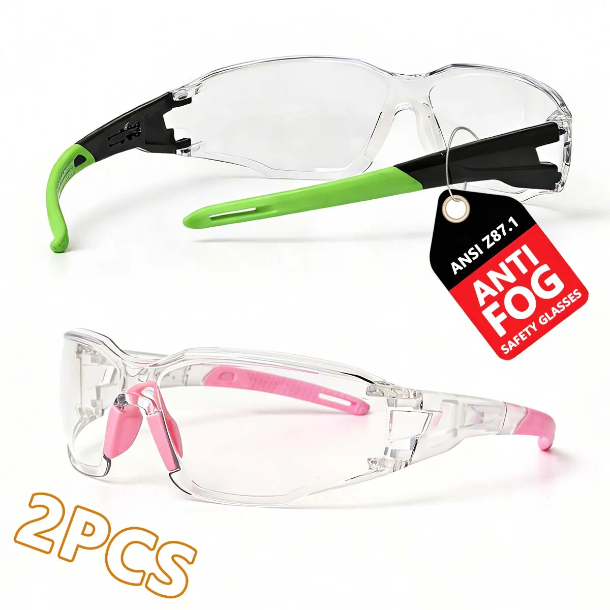 

Регулируемые защитные очки, противотуманные очки с защитой от синего света, прозрачные линзы, защита глаз для мужчин и женщин, модель HM12