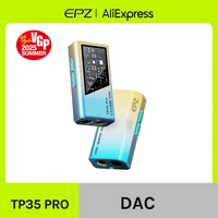 EPZ TP35 Pro Dongle tipo C USB DAC Audio decodificador HiFi amplificador de auriculares de Audio portátil CS43198X2 decodificador compatible con llamadas de micrófono EQ