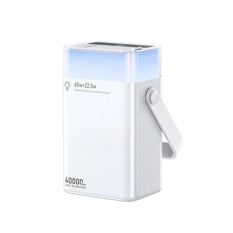 New 40000mAh High - Capacity Outdoor Power Bank with LED Ambient Light 65W Fast - Charging Power Bank