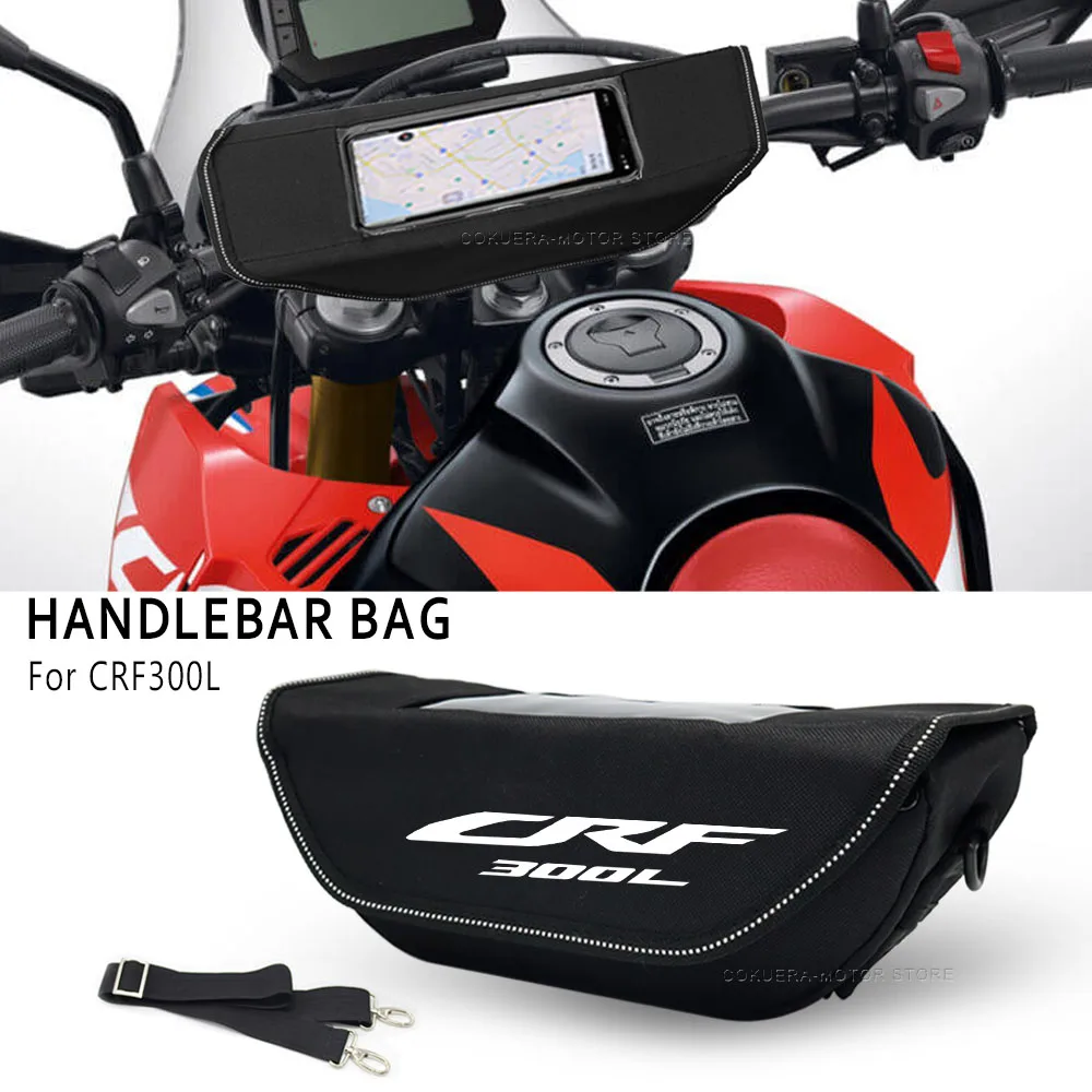 

For Honda CRF450RL CRF450L CRF300L CRF250L CRF 250 300 450 L Motorcycle Waterproof And Dustproof Handlebar Storage Bag