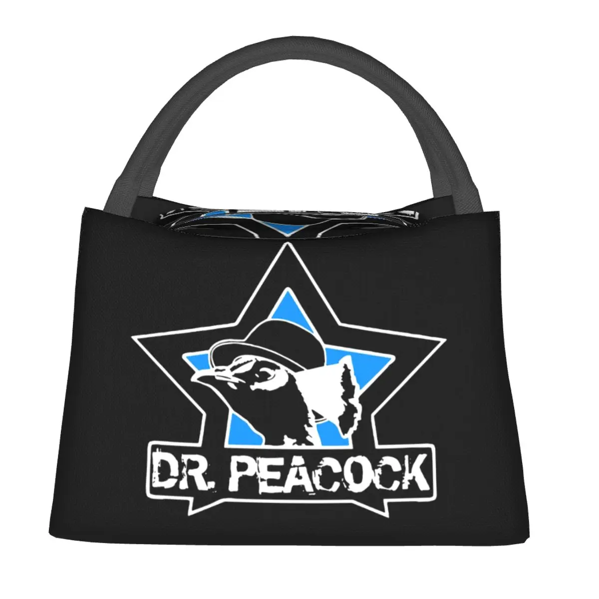 

Термосумка для обедов Dr. Peacock для женщин и детей, портативная термосумка для еды, термосумка-тоут