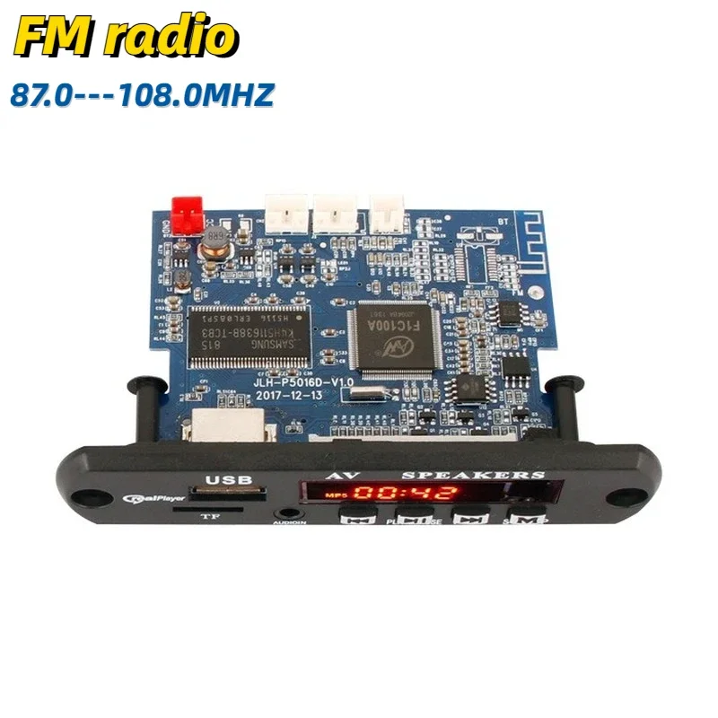 MP3 MP4 MP5 HD 1080P Audio and Video Player Bluetooth Decoding Module, HDCD Decoder, Support Infrared Remote Control