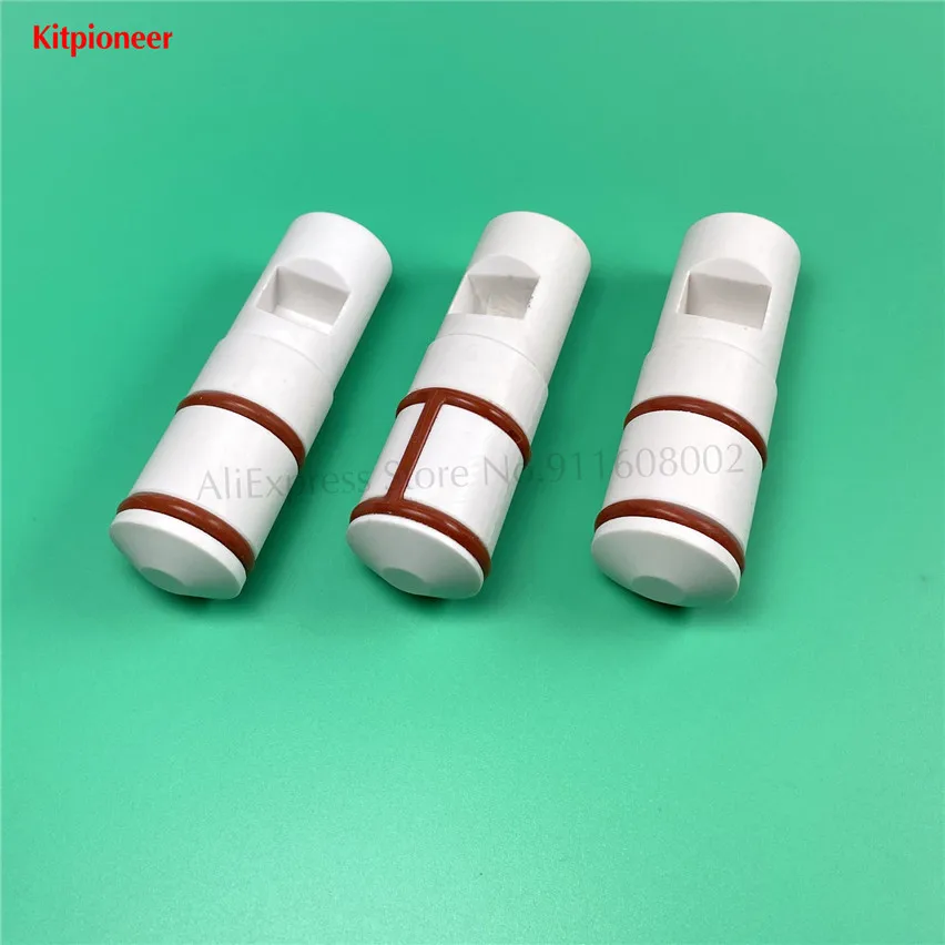 3 Pieces Plunger Valve Piston White Valve Rods Fittings New Parts Of BQL818T Commercial Soft Ice Cream Machines