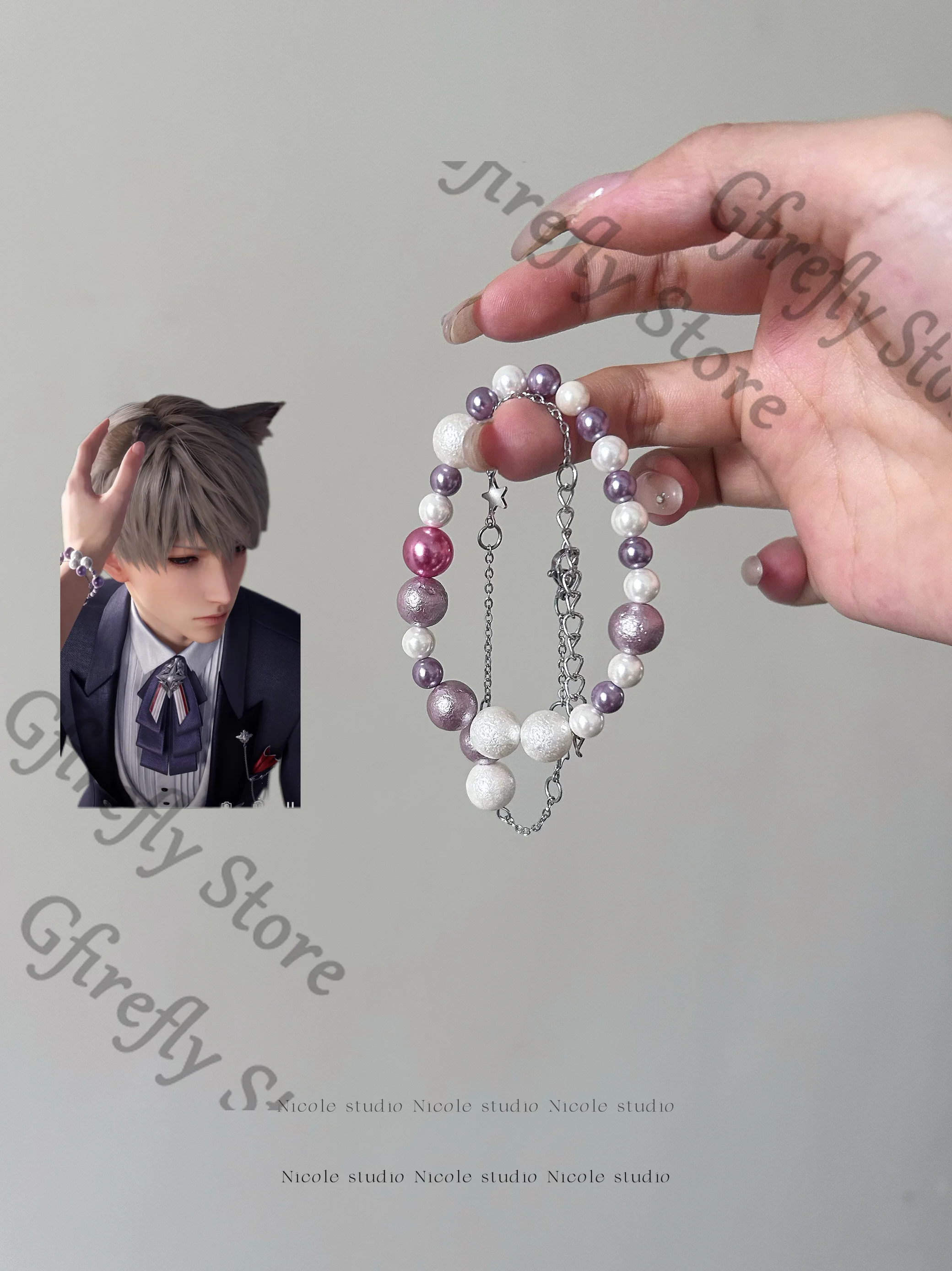 Bangle Cosplay Love and Deepspace Hand Chain Xavier Bracelet Colleagues Delicacy Accessories High Appearance Level Anime Gift