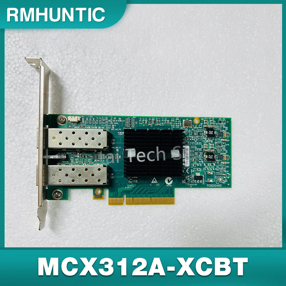 For Mellanox ConnectX-3 CX312A Group Twin-port Ten Gigabit Fiber Optic Network Adapter MCX312A-XCBT