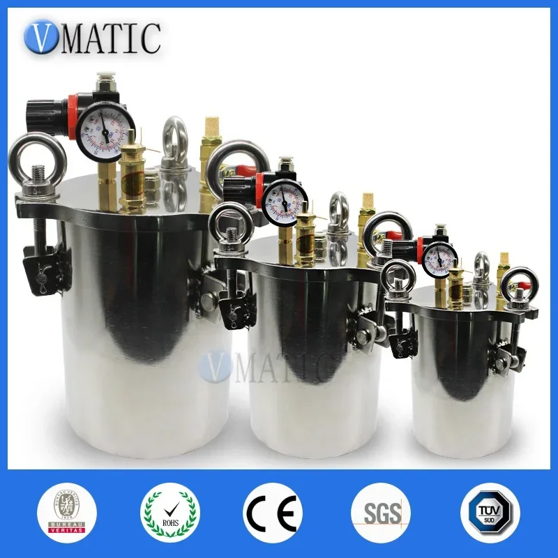 Free Shipping Glue Dispensing Stainless Steel Pneumatic Pressure Tank With Factory Price