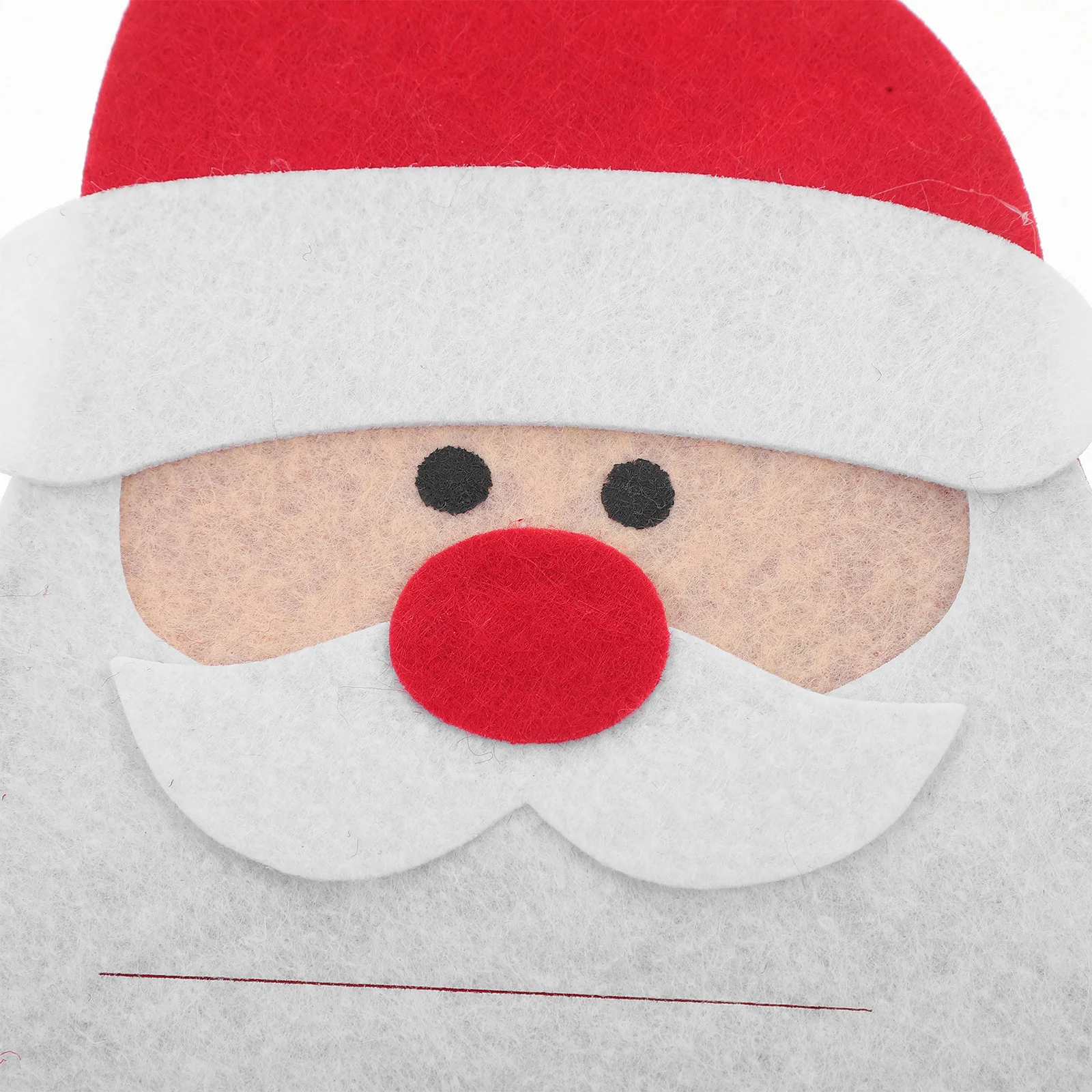 

4Pcs Christmas Cutlery Bag Silverware Holder Cute Xmas Dinner Party Decorations Tableware Pouch Christmas Cutlery Holder