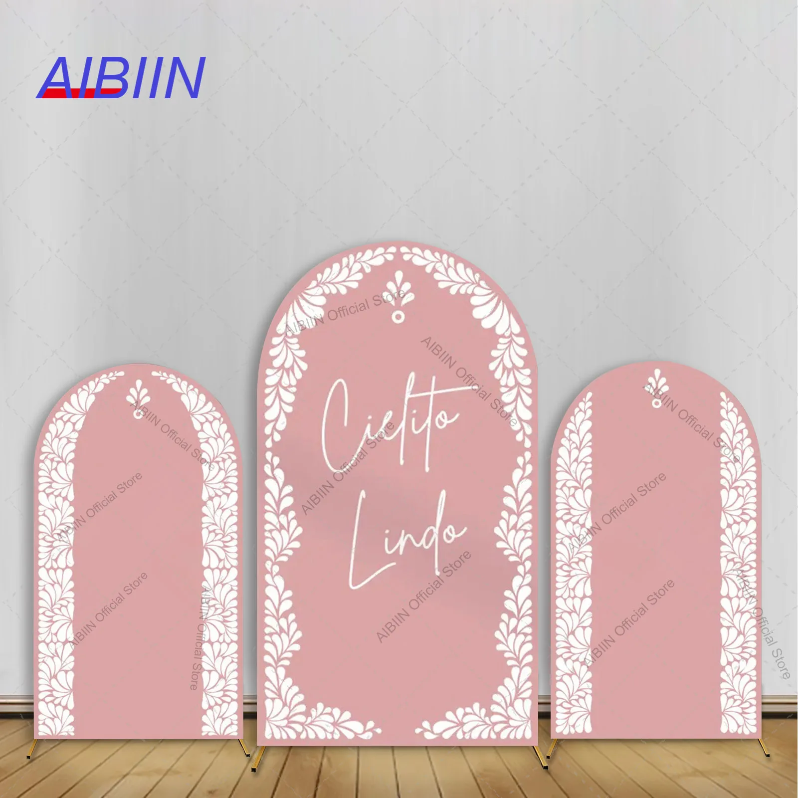 

Cielito Lindo Arch Backdrop Cover Mexican White Floral Wedding Baby Shower Party Decor Cake Birthday Photography Background