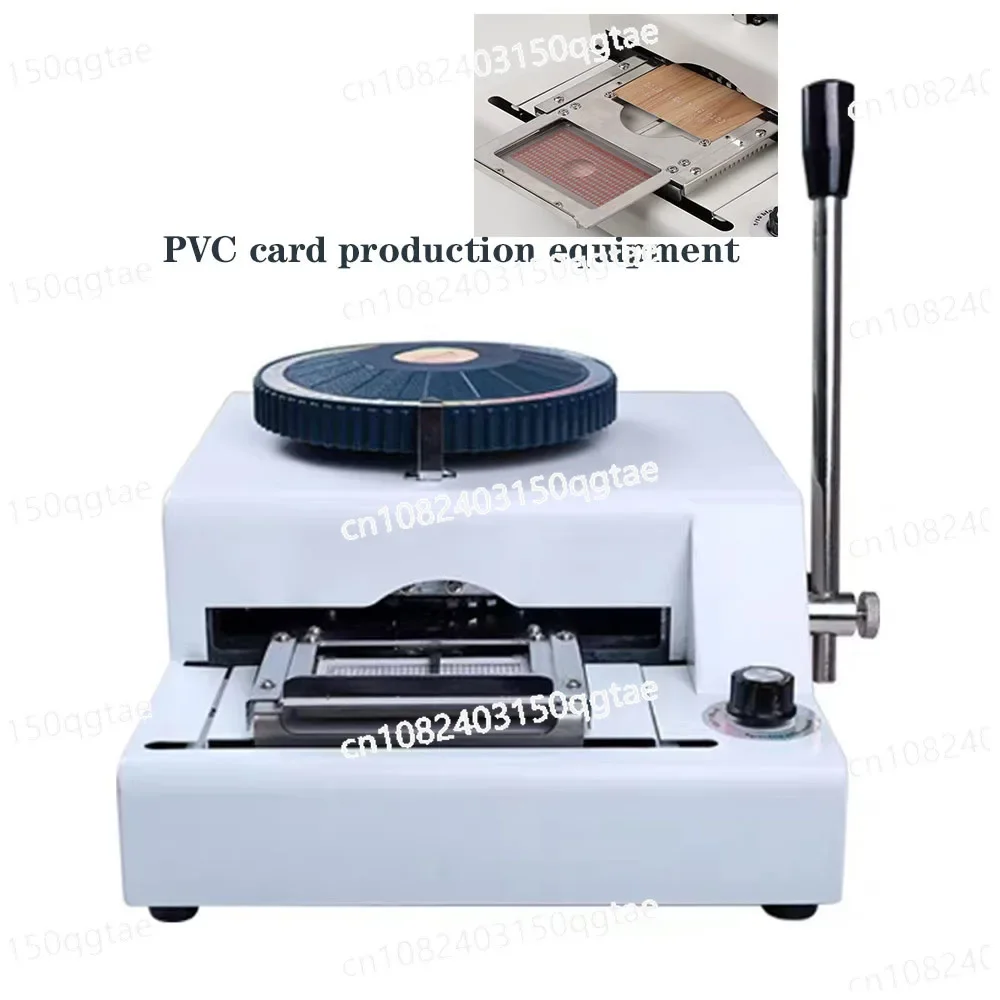 Manual Embossing Code Printer Pressure Code Machine Code Machine VIP Membership Card Typewriter PVC Embossing Machine