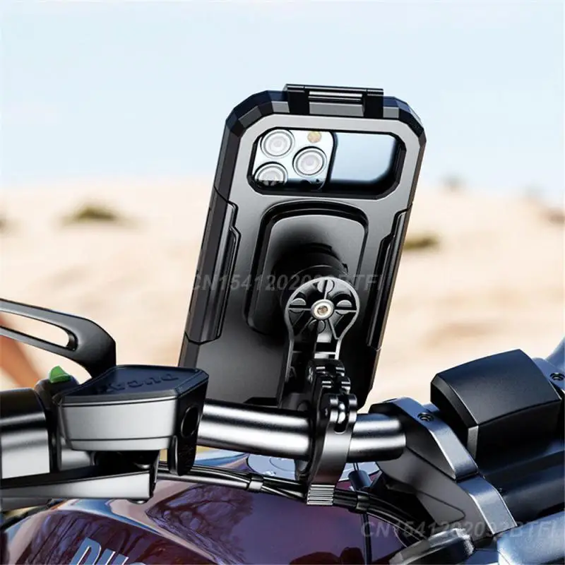 

Motorcycle Bracket Waterproof Box Easy Installation Convenient Touch Screen Waterproof Box Equipment Waterproof Box