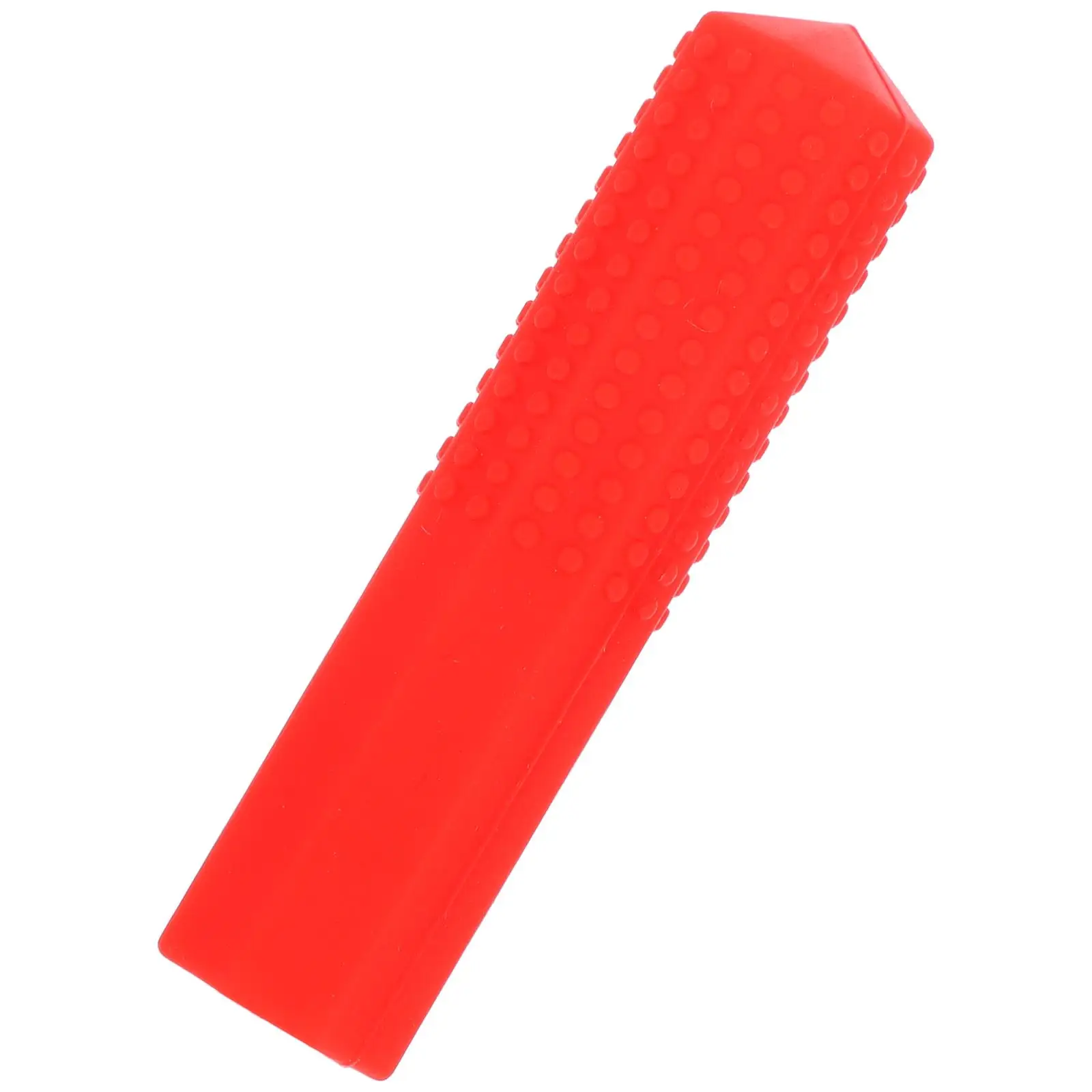 1Pcs Pencil Cap Sensory Chew Toys Bright Colors Soft Silicone Chewable Versatile Use Longlasting Red Tip
