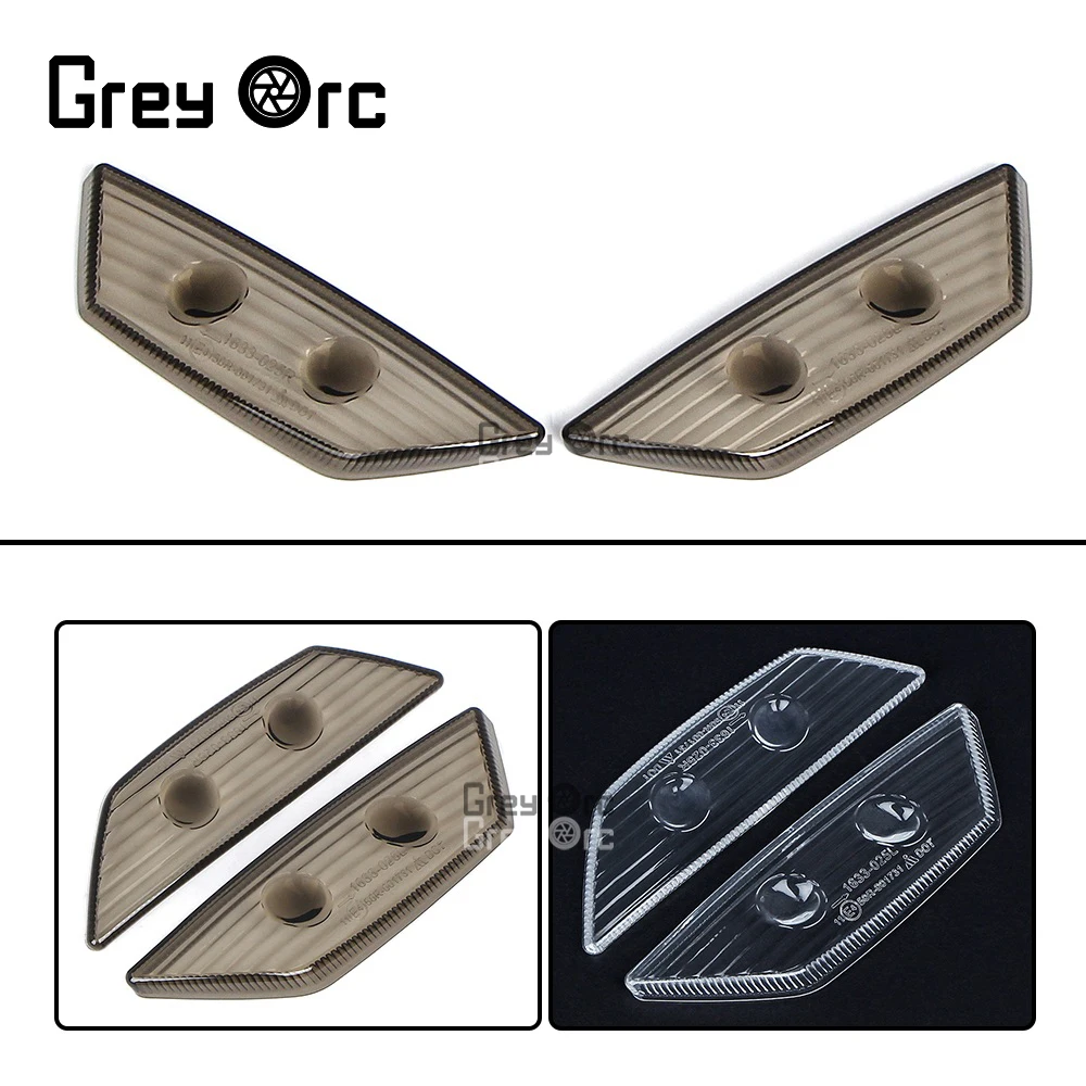 

LED Rear Mirror Turn Signal Light Cover For KAWASAKI ZX 10R 2011-2015 Motorcycle Accessories Indicator Blinker Lamp Lens