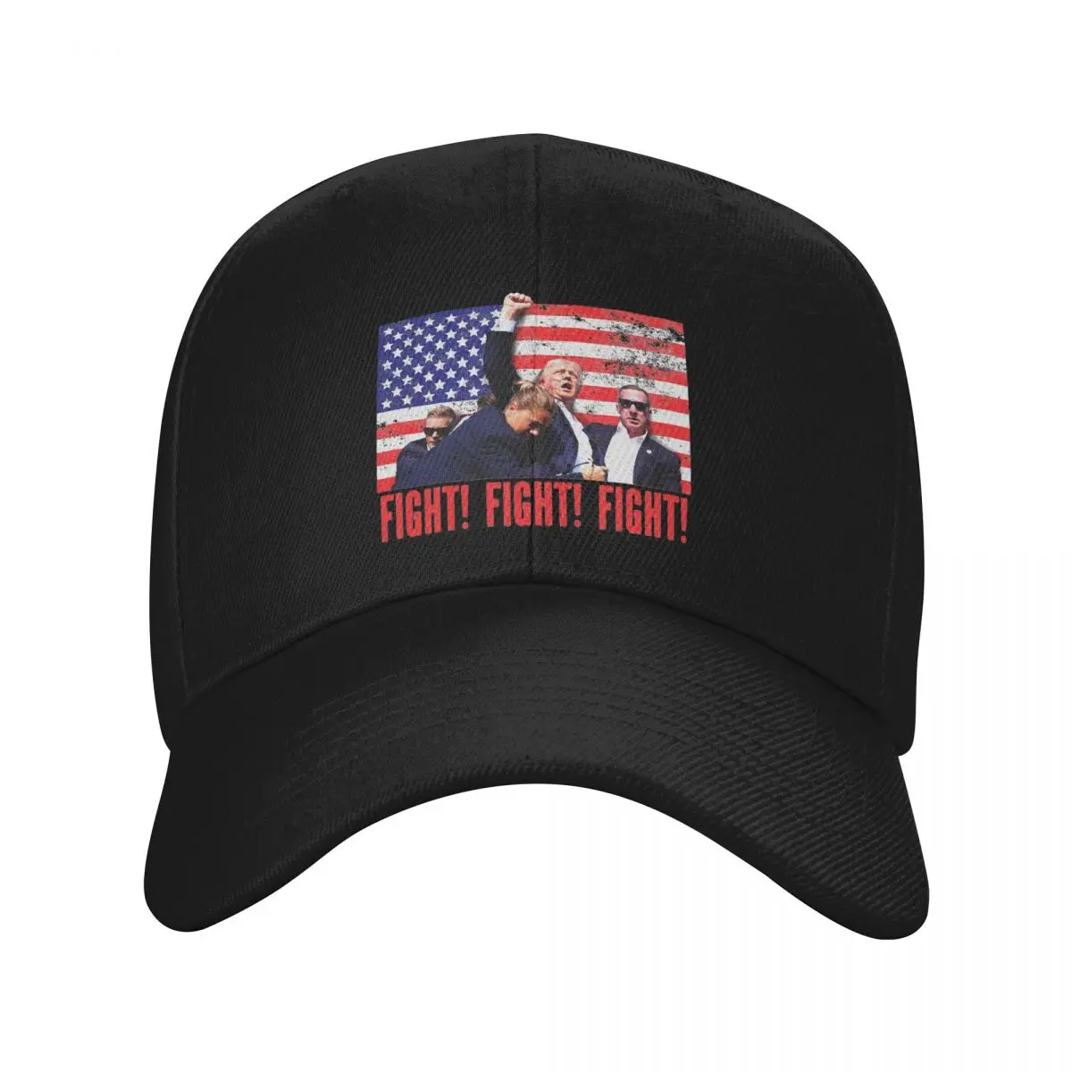 

New Baseball Cap 2024 Trump Shot Fight Fight Fight Accessories Hats For Men Women Trucker Hats Retro Snapback Hat Adjustable