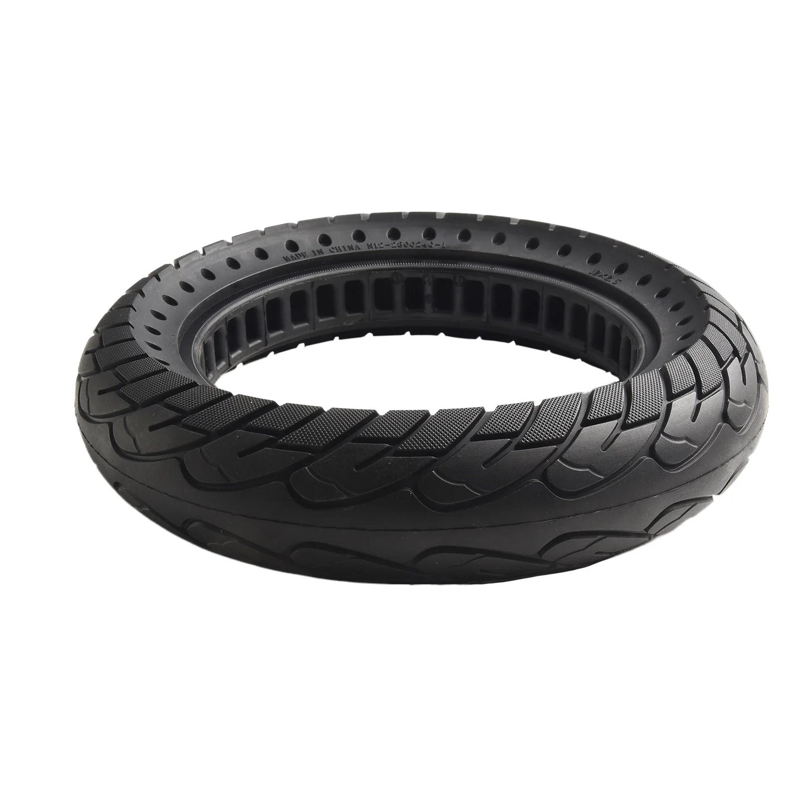 12 Inch 12x2.50 Scooter Tyre Electric Vehicle Tires 12*2.50 Solid Tires 12 1/2*2 1/4 62-203 Rubber Black Tyre Scooter Parts