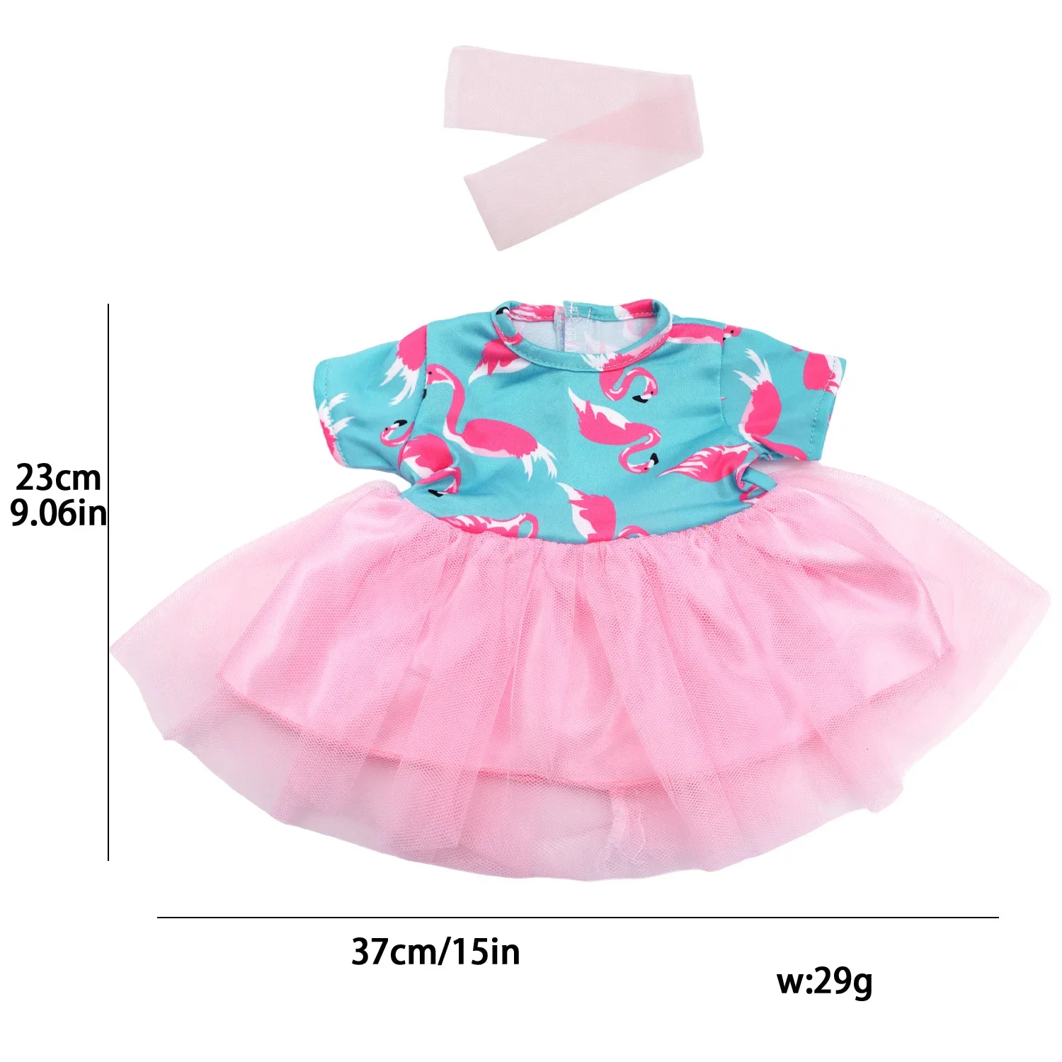 Roupas e sapatos de boneca, venda imperdível, saia de gaze de boneca americana de 18 polegadas, 43cm, acessórios de roupas de boneca Eve