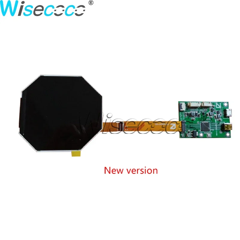 Imagem -02 - Wisecoco-tela Redonda do Lcd de 25 Polegadas 480x480 Ips Tft Micro Hdmi Placa Controladora do Motorista do Mipi Exposição do Círculo dos Cuidados Médicos