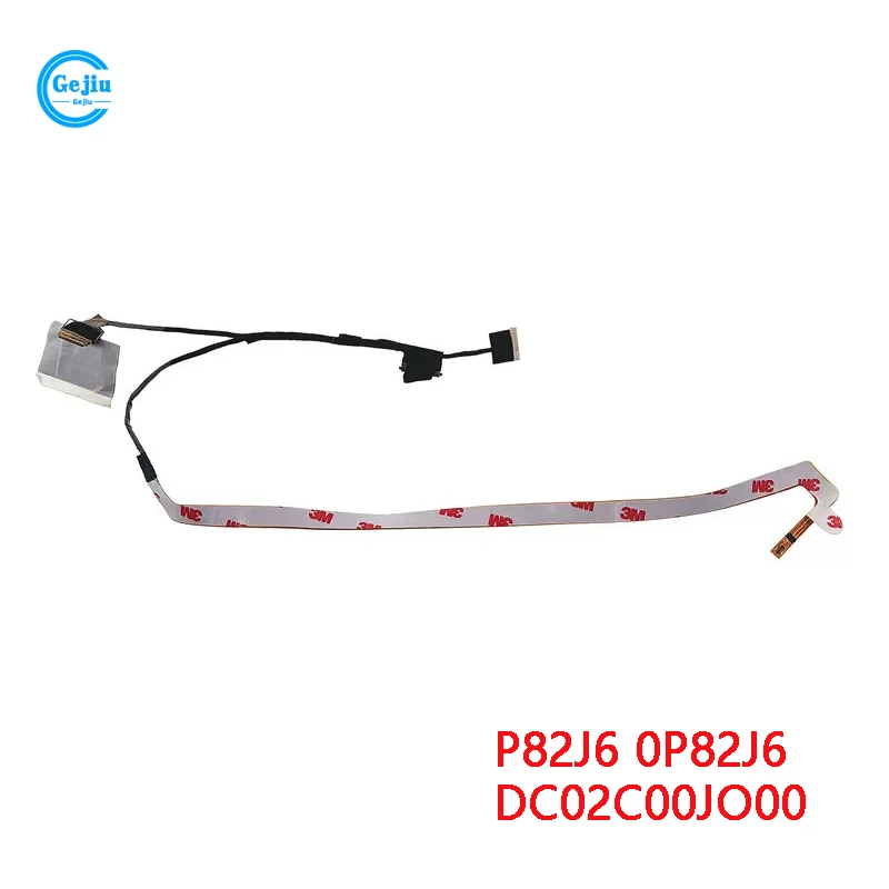 Kabel FHD EDP LCD Laptop asli baru untuk Dell Latitude 7400 E7400 Touch 3MM IR P82J6 0P82J6 DC02C00JO00