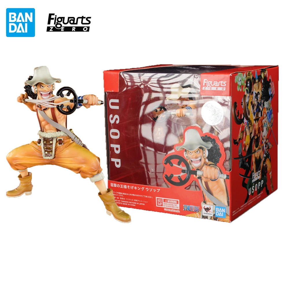 

Original Bandai Figuarts Zero One Piece Usopp 120mm Anime Action Model Mobile Collection Figure Toys Gifts for Children