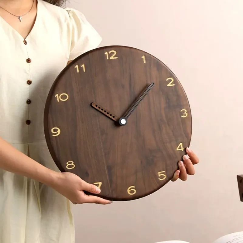 

Classic Elegant Nordic Luxury Wall Clock Modern Decor Living Room Bedroom Wall Clock Office Gaming Design Home Room Decoration