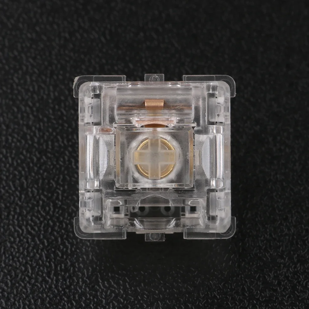 Everglide EG Aqua King V3 Water King Linear Switch 4pin 5pin RGB 55g 62g 67g mx switch for mechanical keyboard 50m clear body