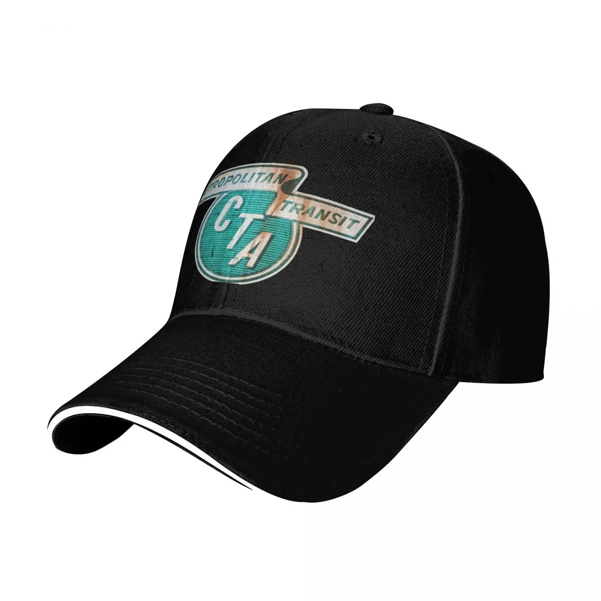 CTA Service Car Baseball Cap Strapback Dad Hat Six Panel Structured Crown Sun Protection UPF 50+