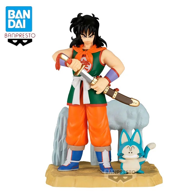

DRAGON BALL Original Bandai BANPRESTO History Box Yamcha Anime Figure 13cm PVC Collectible Model Doll Ornaments Toys Gifts