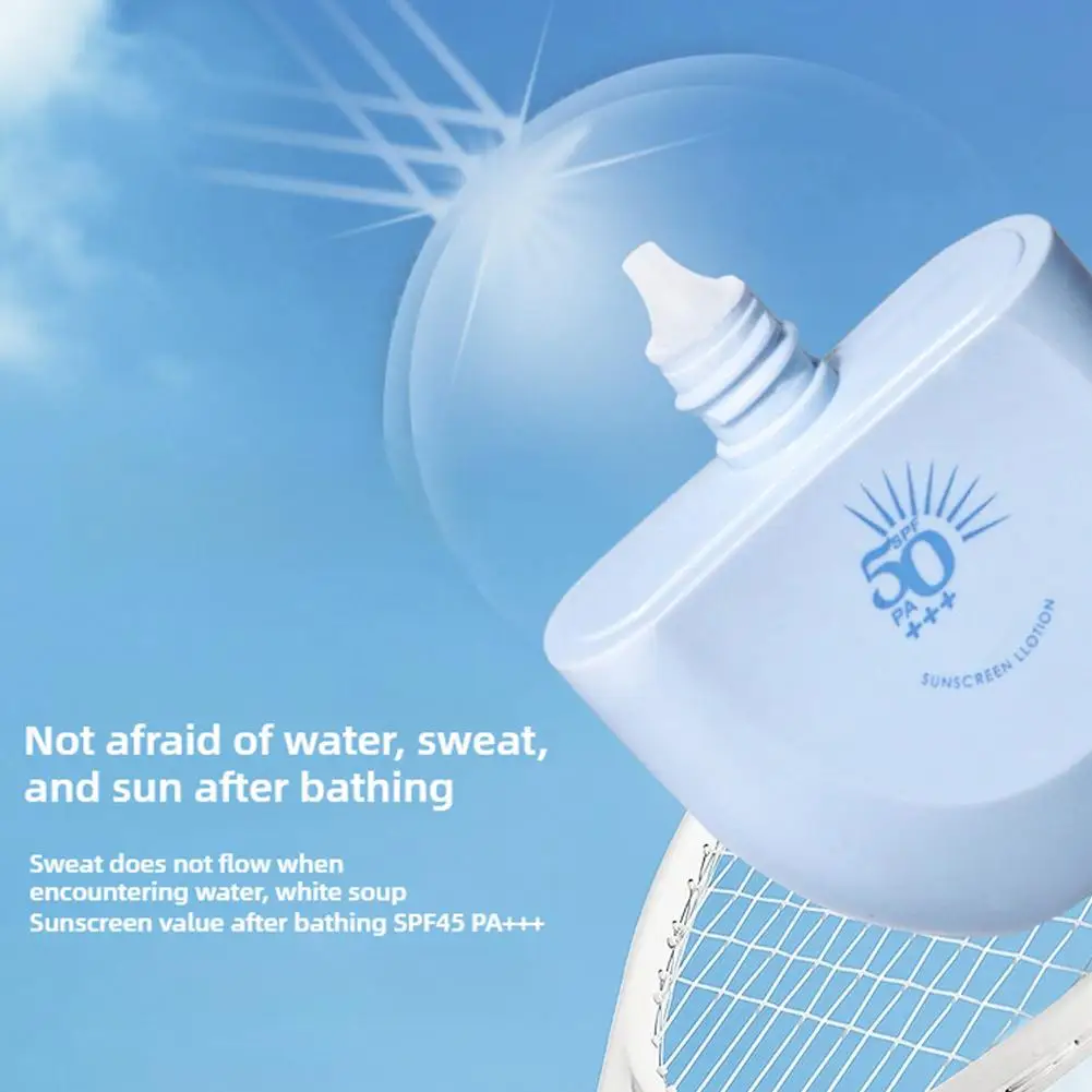 

SPF50 Facial Sunscreen SunCream Sunblock Skin Protective Cream New Moisturizer Aging Bleaching Facial Anti Cream Sun Oil Co V0S0