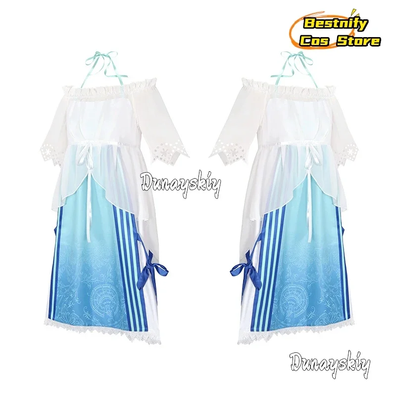 Косплей Кусанаги Нене, пляжное праздничное платье, костюм для косплея, игровой проект Sekai, красочные сценические женские платья, одежда в стиле аниме, парик Pro