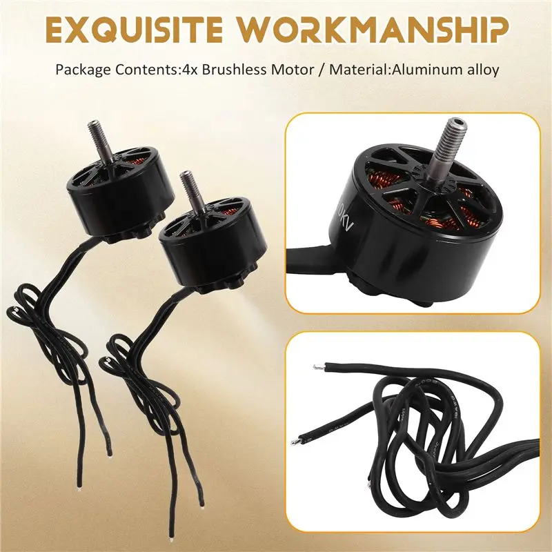 AS96-4Pcs 3115 900KV 3-6S Brushless Motor For RC Multirotor X-Class FPV Cinelifter Taurus X8pro Protek60 FPV Camera Kit Done