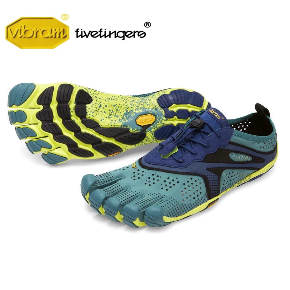 Vibram Fivefingers-Zapatillas deportivas de cinco dedos para hombre, V-RUN, transpirables, resistentes al desgaste