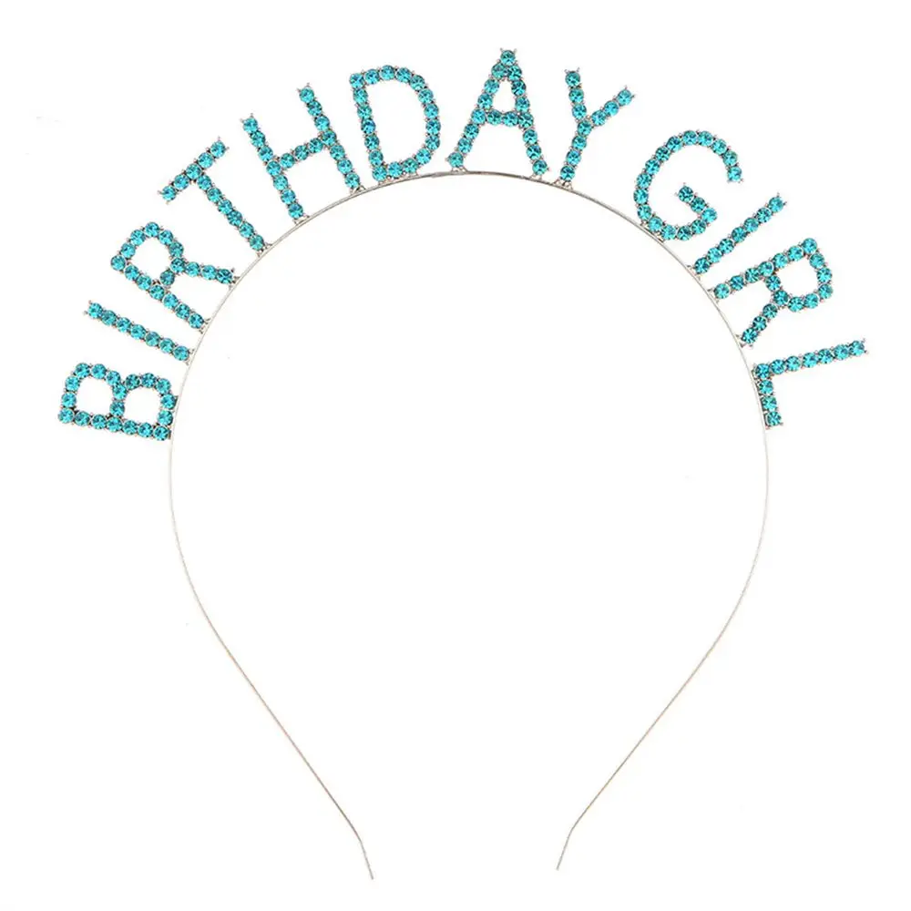 

Fashion Women Metal Alloy Princess Crown Birthday Girl Headband Hair Hoop Birthday Party Tiara