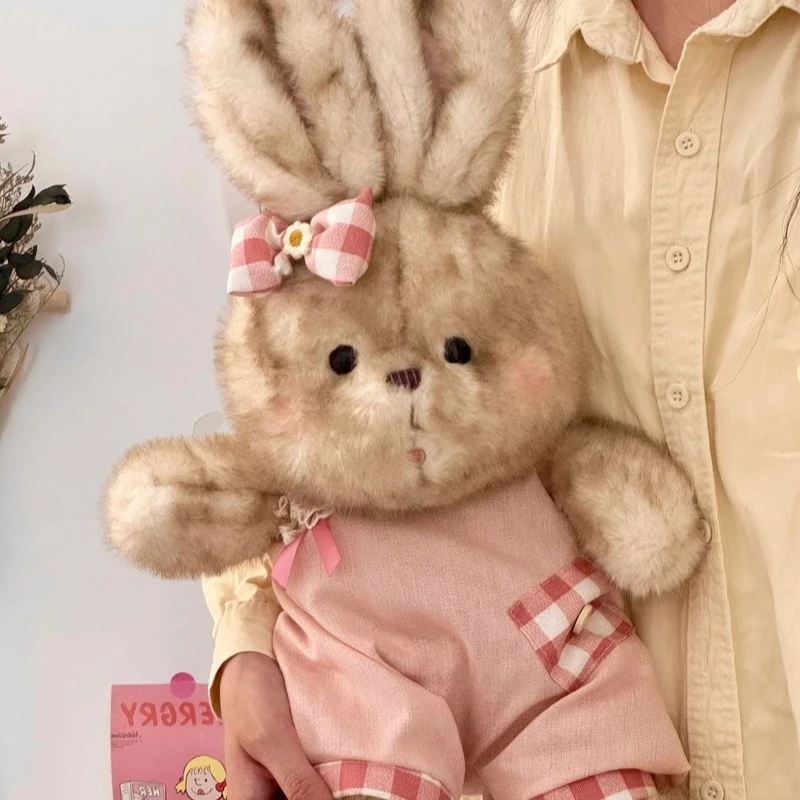 

Натуральная синяя кукла-кролик Sunseeker, подушка для сна, плюшевая кукла-кролик, подарки для детей