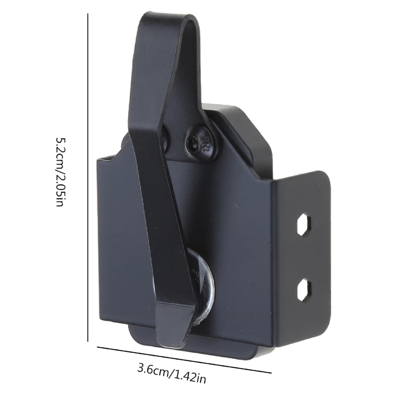 Tactically Heavy Duty Magnetic Pocket Magazine Holder Magazine Belt Clip Standard Belt Holsters Clips Easy to Use