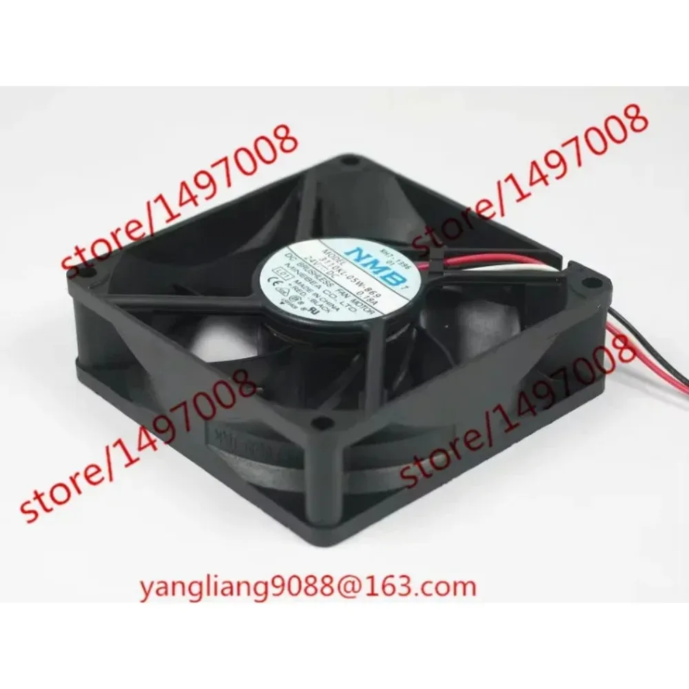 

Вентилятор охлаждения NMB-MAT 3110KL-05W-B69 L01 DC 24V 0.17A 3-проводной 80X80X25мм