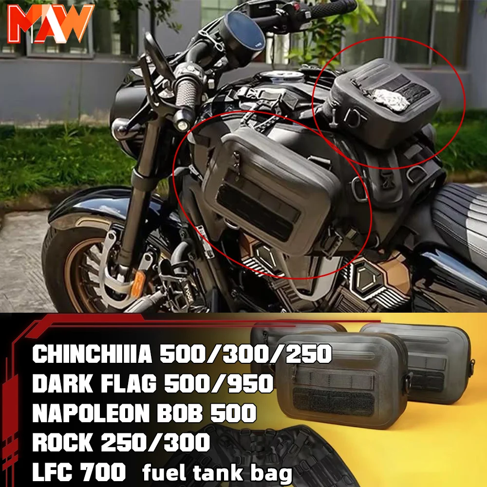 

For BENDA ChinchiIIa 500/300/250, Dark Flag 500/950, ROCK 250/300, LFC 700, Napoleon Bob 500, fuel tank vest bag