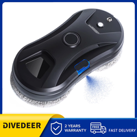 DIVEDEER Intelligent Window Cleaner Robot Automatic Water Spray Electric Cleaning High-level Cleaning External Window Glass
