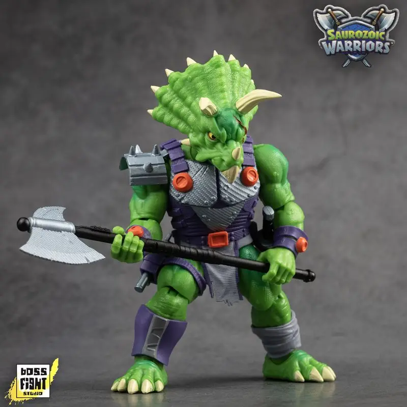 Echt 6-Inch Bfs Boss Buster Dino Wave 1 En 2 Triceratops Stegosaurus Ceratops Actiefiguren Collectie Model Speelgoed geschenken