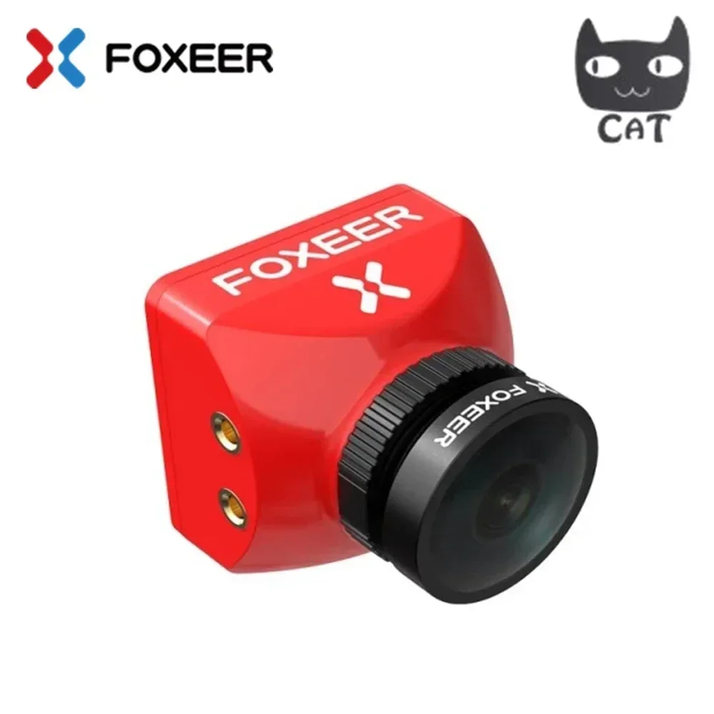 

FOXEER Mini Cat / Micro Cat 3 1200TVL Starlight 0.00001Lux FPV Camera Low Latency Low Noise PAL/ NTSC for RC FPV Racing Drone