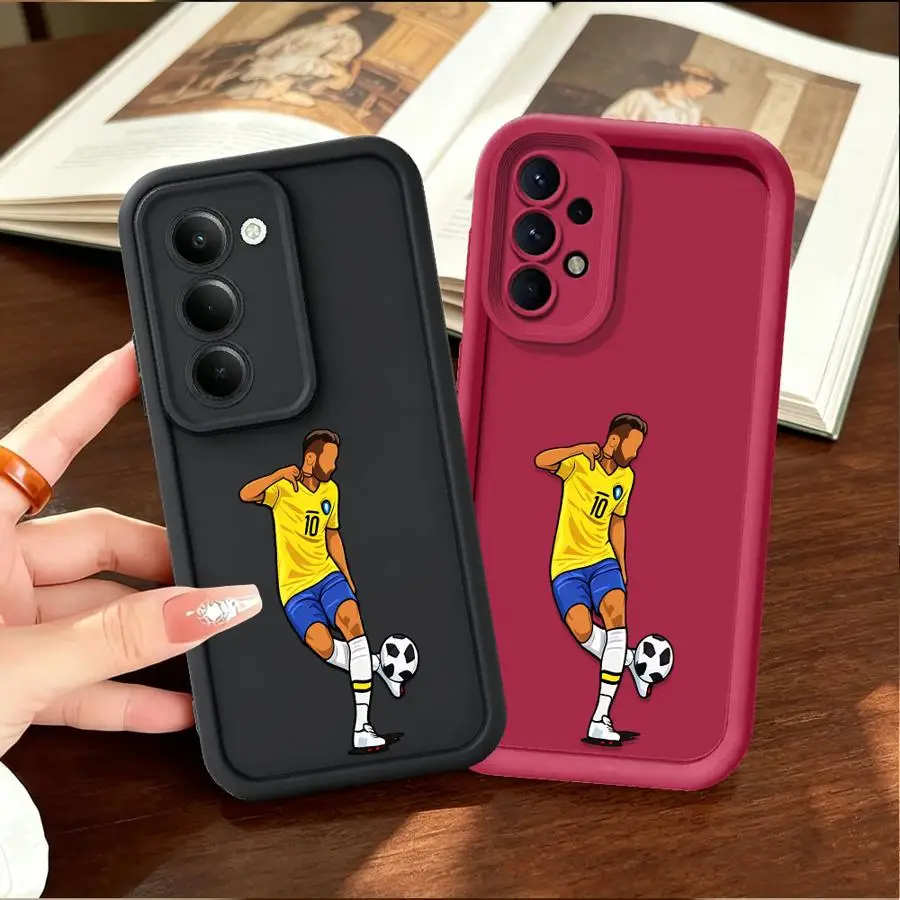 10 Football Player Phone Cover Case for Samsung Galaxy A12 A07 A14 A22 A16 A25 A11 A21s A15 A24 A13 A30 A35 A17 A06 A36 A50 A52