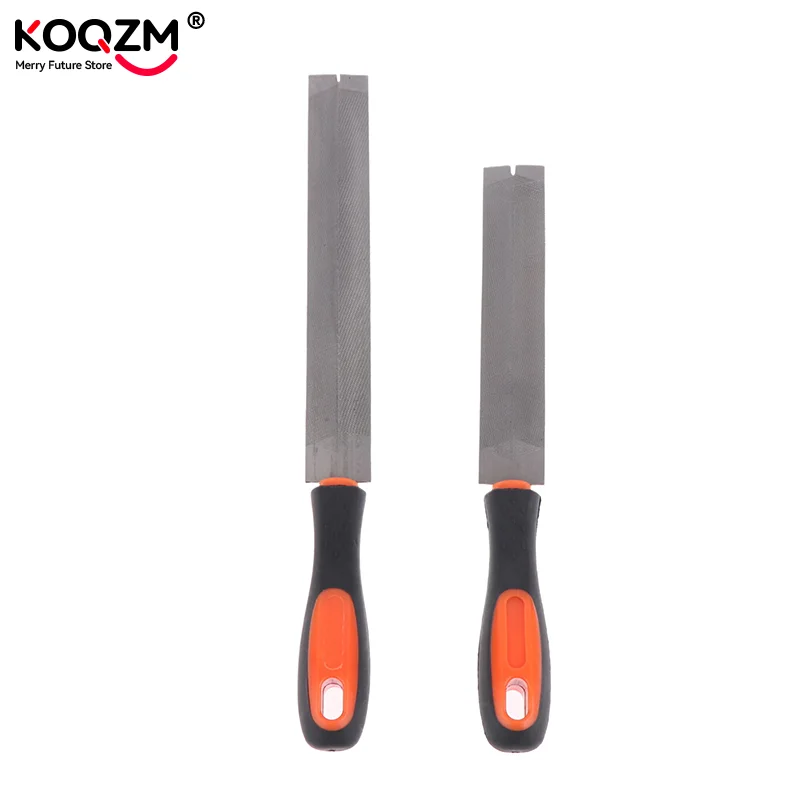 1pc 6/8 Inch Diamond Rhombic Saw File Triangle Metal File Bearing Steel Wood Rasp for Sharpening Saw Blade Woodworking Tools