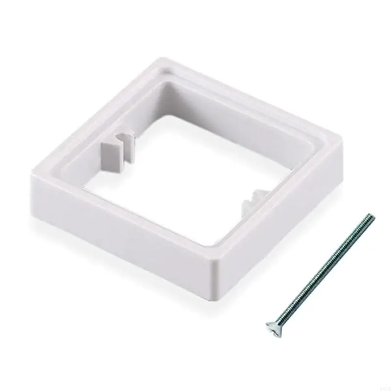 4XFD 20mm Square Spacer Plastic Spacer for Single Socket Surround Light Switches Cover