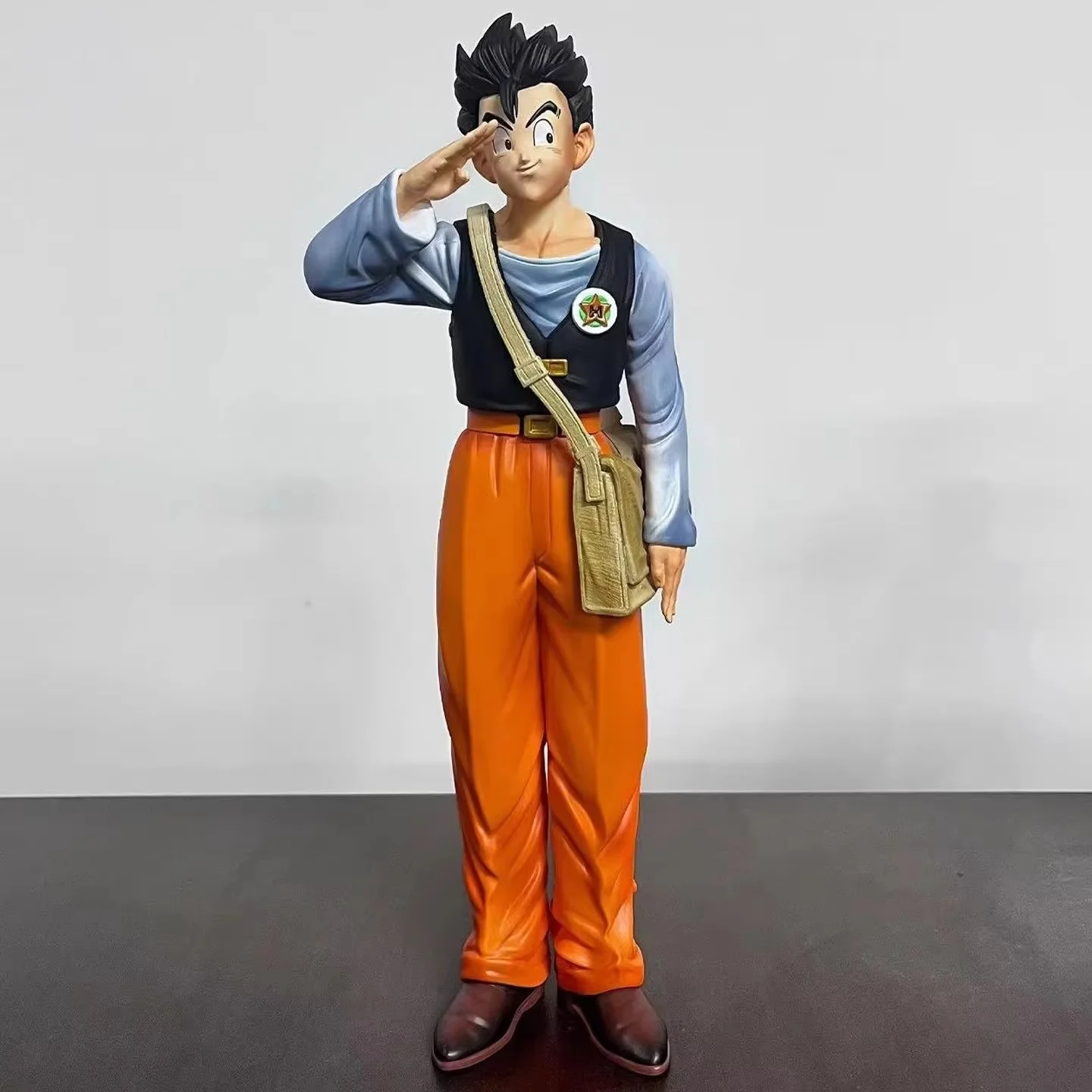

Z Son Gohan Action Figure Salute Pose High School Uniform PVC Anime Statue Collectible Decor Model For Anime Fans