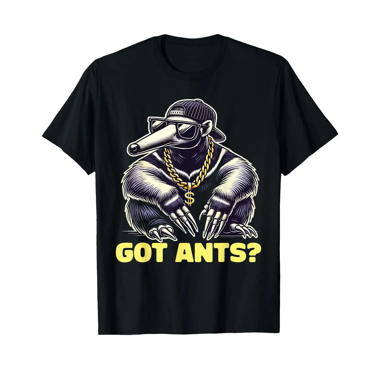 Anteater Aardvark Skater Skateboard Got Ants T Shirt vintage Washed Soft Stylish designer clothes graphic Top For Everyday Wear