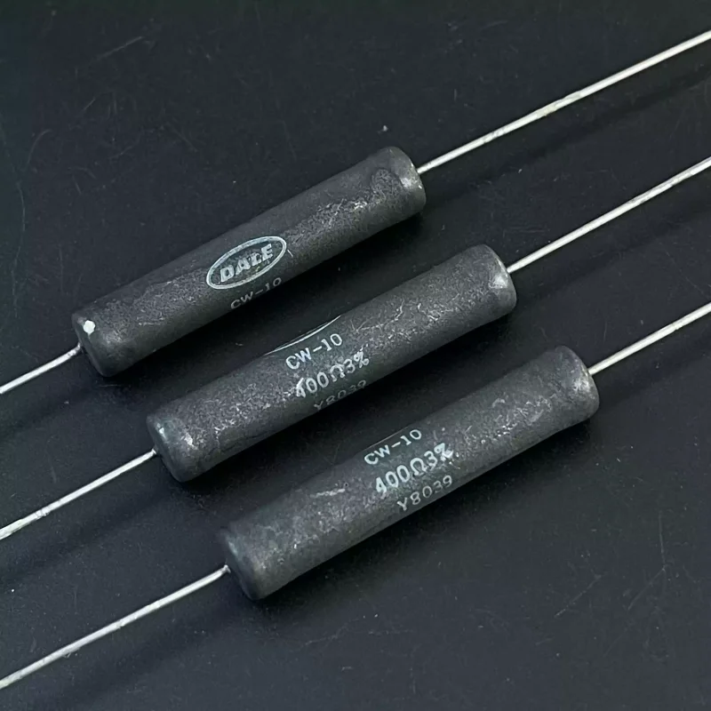 5-20PCS DALE-VISHAY CW-10 400R 10W 400 ohms 400 Ω high-power wire wound resistor from the United States