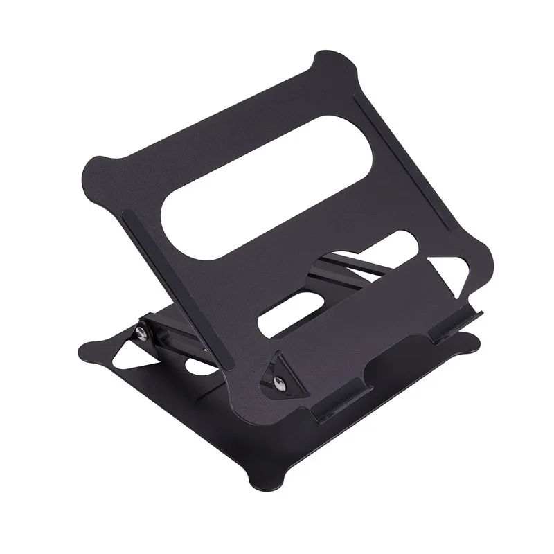 Processing custom aluminum alloy laptop bracket, desktop liftable folding portable tablet bracket