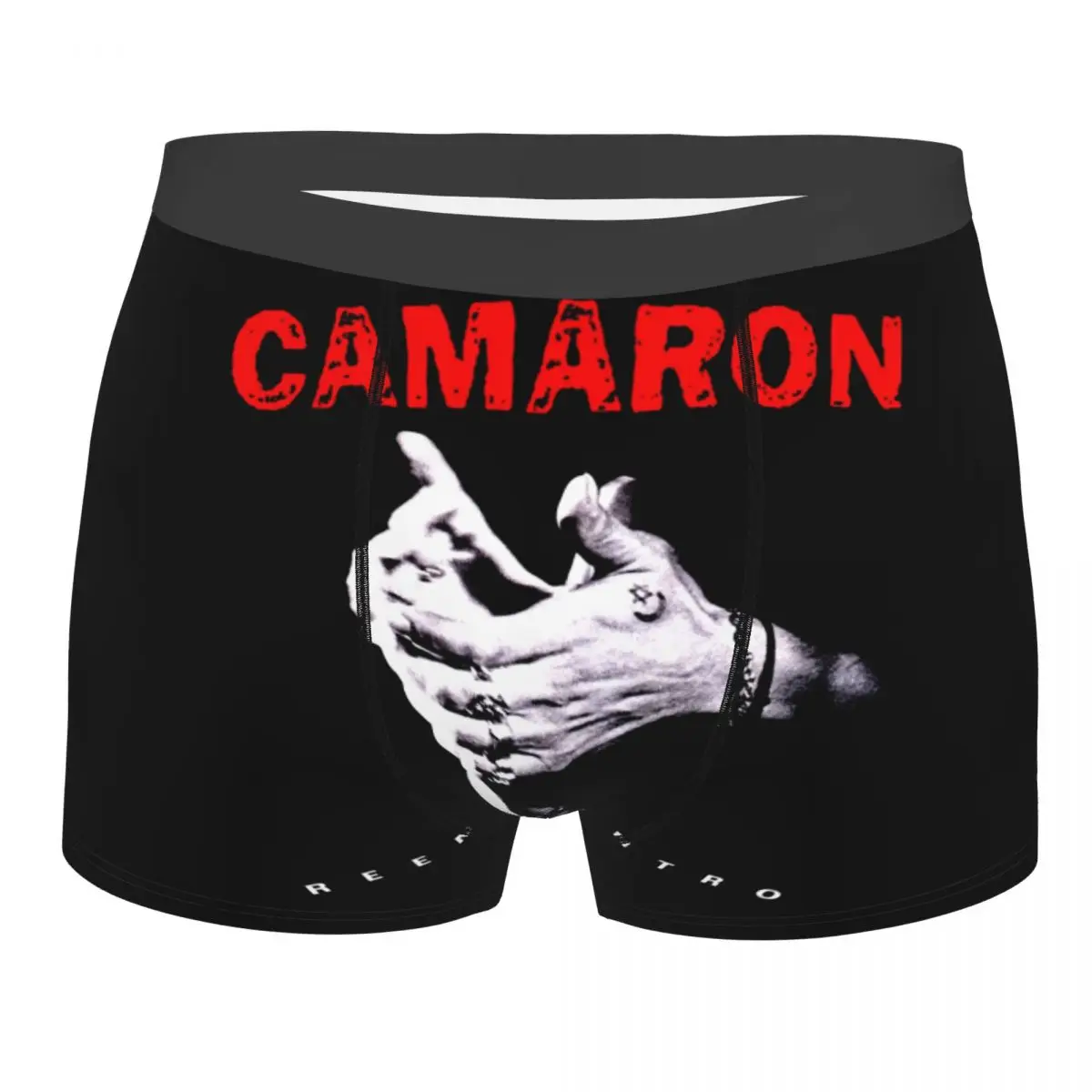 

Flamenco Singer Camaron De La Isla Boxer Shorts Men 3D Print Male Soft Underwear Panties Briefs