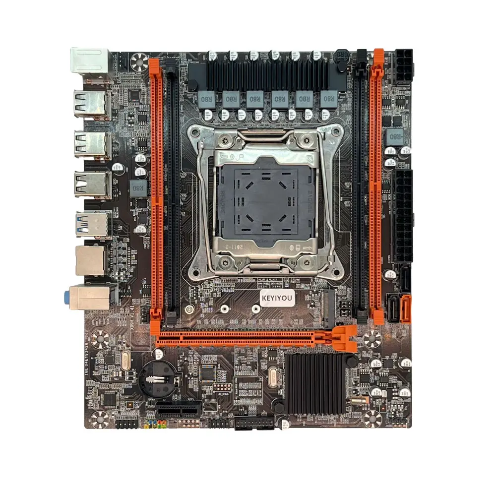 Imagem -06 - Kit Motherboard Lga 20113 Cpu Xeon e5 2670 v3 2x8gb = 16g Ddr4 2133mhz Memória Reg Ecc Usb 3.0 M.2 Nvme Keyiyou-x99hd4