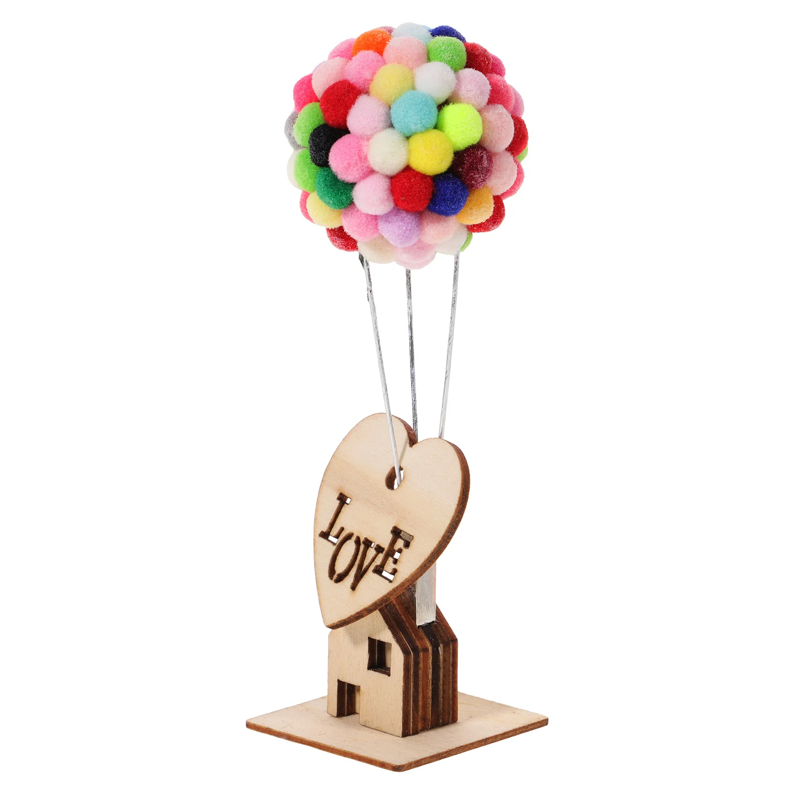 

Flying Balloon Car Dashboard Decoration Cute Interior Accessory For Women Desk Home Table Ornament Car Decor