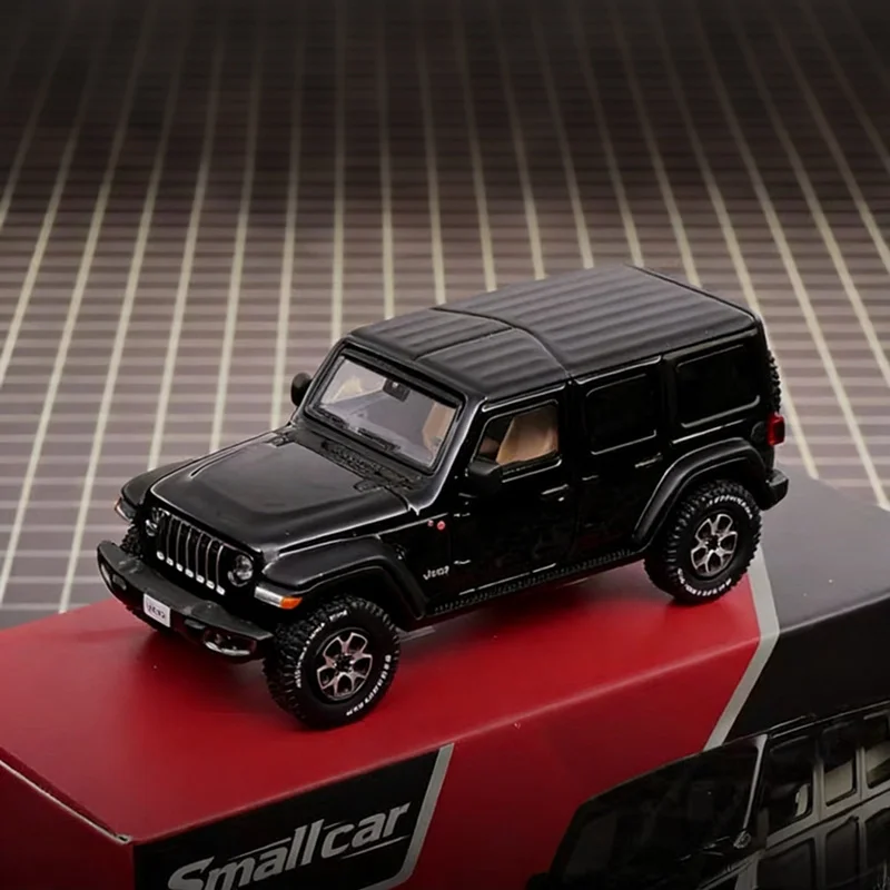 

1:64 Jeeps Wrangler Rubicon SUV Alloy Car Model Diecasts Metal Off-road Vehicles Car Model Miniature Scale Simulation Kids Gifts